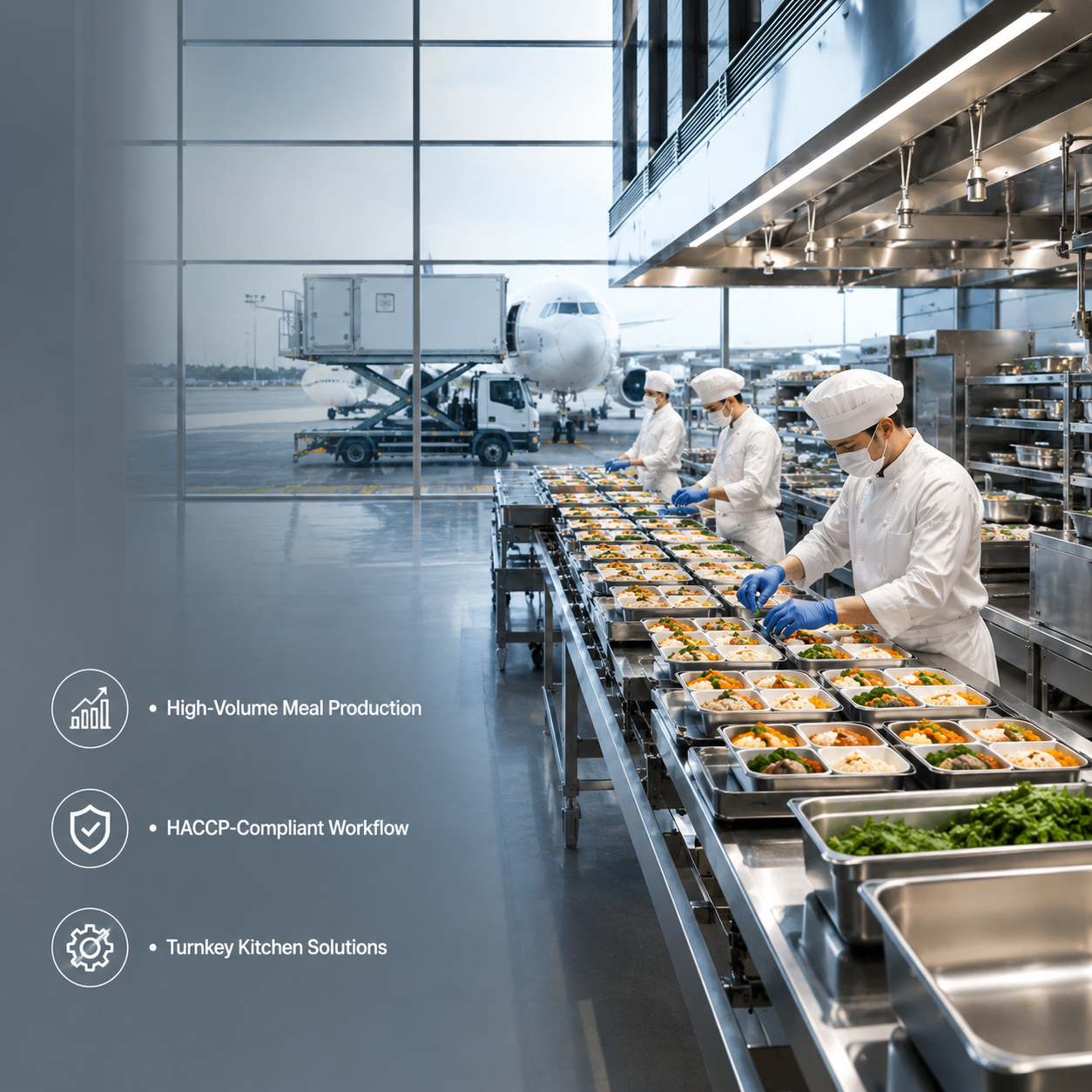 Airline Catering Kitchen Equipment