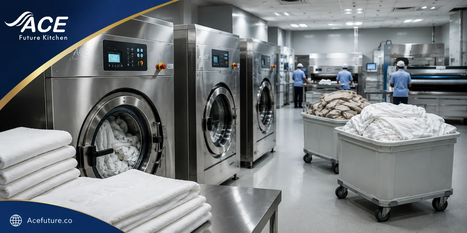 Commercial Laundry Equipment for Hotels and Hospitals in Saudi Arabia