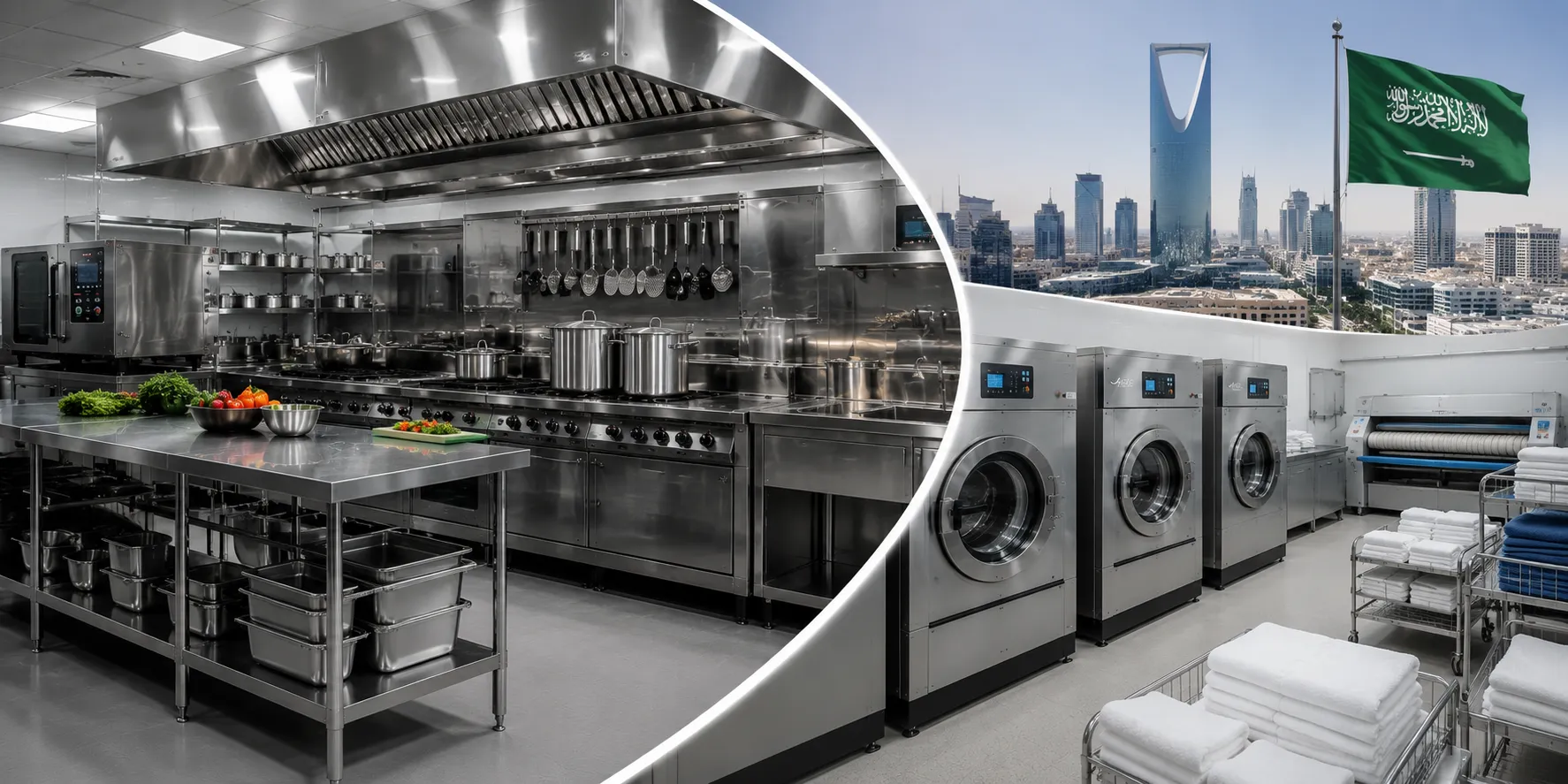 Top 5 Kitchen and Laundry Equipment Contractor in Saudi Arabia for Hotels and Hospitals